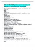 EEG BOARD PREP QUESTION BANK &lpar;ANSWERED&rpar; OVER 250 MULTIPLE CHOICE QUESTIONS AND ANSWERS