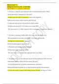HESI EXIT V4         160QUESTIONSAND ANSWERS GRATED A&plus; LATEST UPDATE
