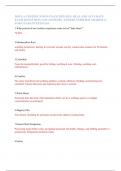 DOULA CERTIFICATION EXAM 2023&sol;2024 &vert; REAL AND ACCURATE EXAM QUESTIONS AND ANSWERS &vert; EXPERT VERIFIED GRADED A &vert; FOR GUARANTEED PASS