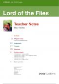 Teacher notes on Lord of The Flies 