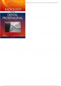 Radiology for the Dental Professional 9th Edition by Frommer - Test Bank