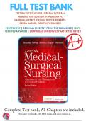 Test Bank For Lewis's Medical-Surgical Nursing 10th&comma; 11th&comma; 12th Edition Mariann Harding 