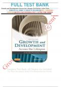 FULL TEST BANK for Growth and Development Across the Lifespan 2nd Edition Leifer Fleck 