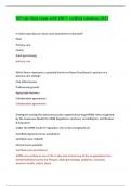NP role final exam-with 100&percnt; verified solutions-2023