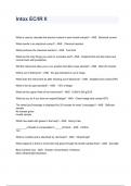 Intox EC/IR II Study Exam Questions And Answers 