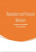 prosocial behavior and reputation