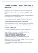 PMHNP board set Correct Questions & Answers&excl;