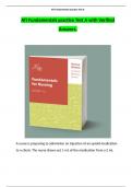 ATI Fundamentals practice Test A with Verified Answers&period;