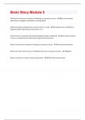 Brain Story Certification EXAM 2024 PACKAGE DEAL GRADED A&plus;