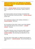 defensivedriving&period;com Wheels In Motion Answers &lpar;quiz 1 - 6 and exam&rpar; Questions And Answers 