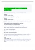 WGU D002 Exams Bundle (Full pack solutions)