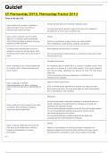 ATI Pharmacology 2019 B&comma; Pharmacology Practice 2019 A