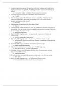 NURS 231 Portage pathophysiology exam 6 part 1 FALL 2023