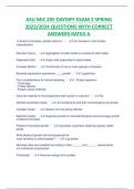 ASU MIC 205 DAYDIFF EXAM 2 SPRING  2023&sol;2024 QUESTIONS WITH CORRECT ANSWERS RATED A