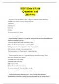 HESI Exit V5 160 Questions and Answers&period;