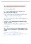 Telemetry Exam 68 Questions with Verified Answers&comma;100&percnt; CORRECT