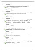 PSYC510 TEST 1 2023-24 Questions and Answers Liberty