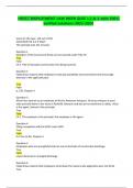 HR357 EMPLOYMENT LAW WEEK QUIZ 1&comma;2 & 3-with 100&percnt; verified solutions-2023-2024