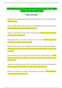 WGU C963 American Politics-WGU Question Bank -with 100&percnt; verified solutions-2023-2024