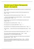 BUNDLE&colon;&colon;&colon; FLORIDA CHIROPRACTIC LAW EXAMS