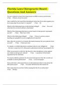 Florida Laws Chiropractic Board -  