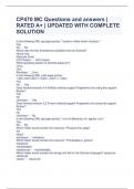 CP470 MC Questions and answers &vert; RATED A&plus; &vert; UPDATED WITH COMPLETE SOLUTION