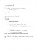 RMIN 2500 Exam 1 Study Guide