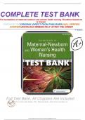 Complete Test Bank For foundations of maternal newborn and women health nursing 7th edition Questions & Answer