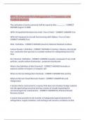 NFPA 10 Portable Fire Extinguishers 71 Questions with Verified Answers&comma;100&percnt; CORRECT