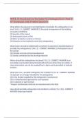 NFPA 10 Standards for Portable Fire Extinguishers &lpar;Part 2&rpar; 87 Questions with Verified Answers&comma;100&percnt; CORRECT