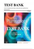 Test Bank For Lilley's Pharmacology for Canadian Health Care Practice 4th Edition by Kara Sealock, Cydnee Seneviratne 9780323694803 Chapter 1-58 | Complete Guide A+