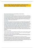 WGU DO27 EXAM BUNDLE