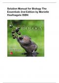 Solution Manual for Biology The Essentials 2nd Edition by Marielle Hoefnagels ISBN