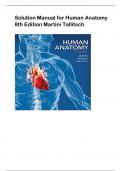 Solution Manual for Human Anatomy 8th Edition Martini Tallitsch