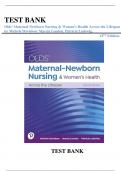 Test Bank For Olds' Maternal-Newborn Nursing & Women's Health Across the Lifespan 12th Edition by Michele Davidson, Marcia London, Patricia Ladewig||ISBN NO:10,0138053847||ISBN NO:13,978-0138053840||All Chapters||Complete Guide A+.