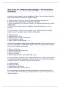 MED SURG ATI CAPSTONE EXAM 2023-24 WITH VERIFIED ANSWERS