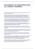 IRA EXAM SH &vert; 527 QUESTIONS &vert; WITH ALL CORRECT ANSWERS&period;