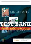 Test Bank For Procedures In Phlebotomy 5th Edition All Chapters - 9780323937900