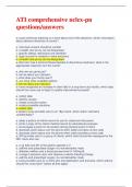 ATI comprehensive nclex-pn  A High Scoring Approach&period;