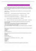 Funds Exam 4 NUR 155&sol;57 questions and answers