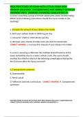 PEDS PROCTORED ATI EXAM WITH ACTUAL EXAM NEW VERSION 2023&sol;2024 &vert;141QUESTIONS AND CORRECT DETAILED ANSWERS WITH  &lpar;VERIFIED ANSWERS&rpar; GUARANTEED A&plus; 