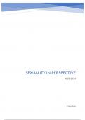 Summary  Sexuality in Perspective Prof. Ezlin