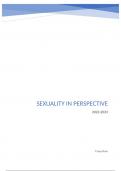 Summary  Sexuality in Perspective Prof&period; Ezlin