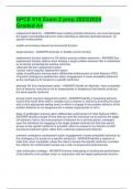 SPCE 610 Exam 2 prep 2023&sol;2024 Graded A&plus;