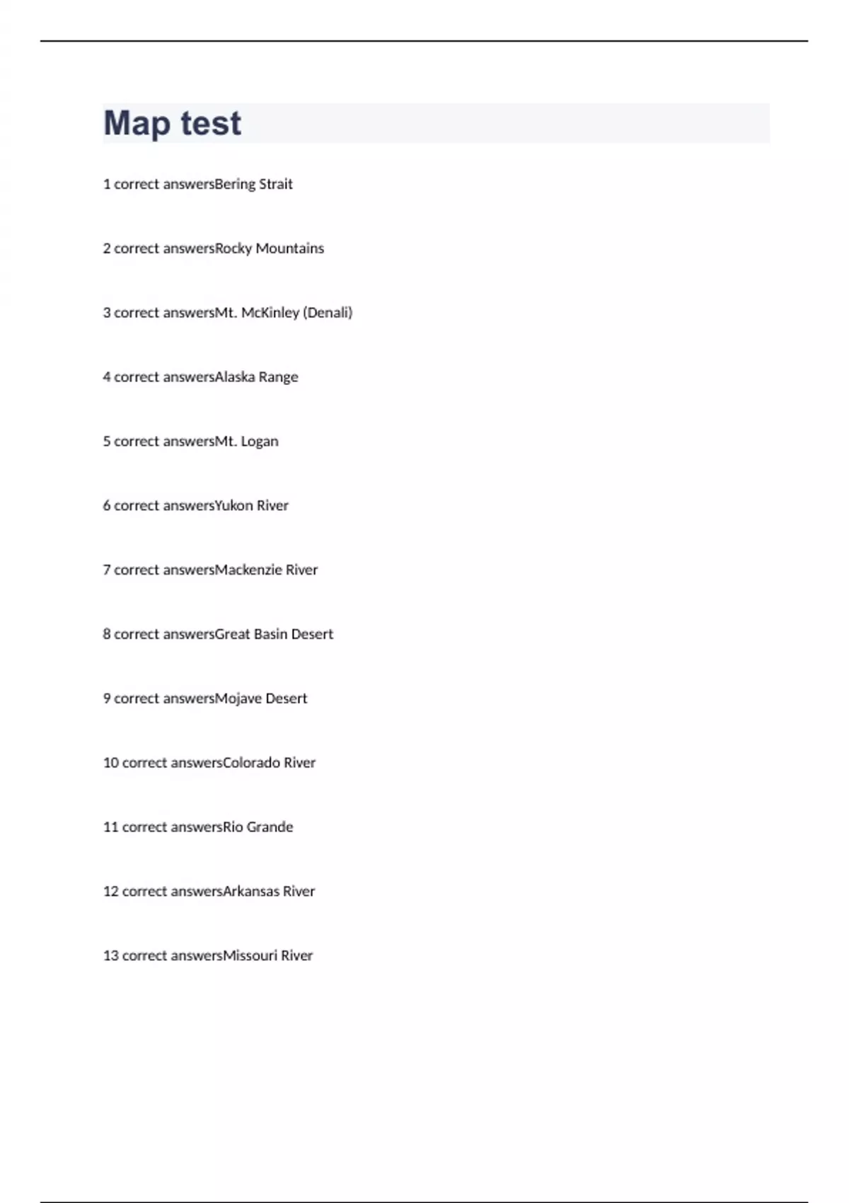 Map test exam 2023 with complete solutions - Map te - Stuvia US