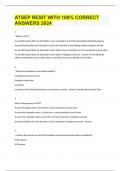 ATSEP RESIT WITH 100&percnt; CORRECT ANSWERS 2024