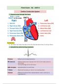 Cardiac Exam #3 Module Wrap Up Study Guide