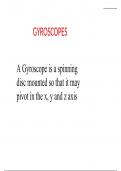 GYROSCOPES