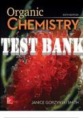 Organic Chemistry 6th Edition by Janice Smith Test Bank