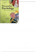 Personality Psychology Domain of Knowledge about Human Nature 5th Edition by Randy J. Larsen -Test Bank